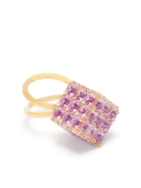 Inel Swarovski violet