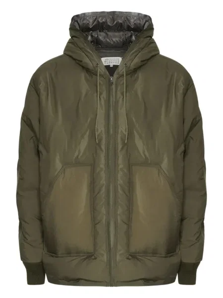 Geacă Maison Margiela cu glugă verde