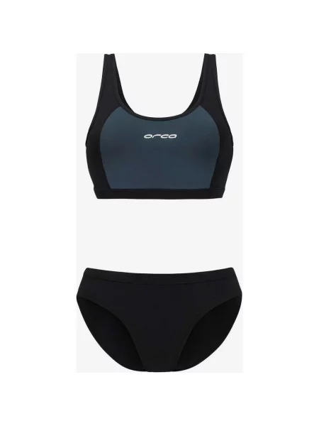 Bikini Orca ciemnoszare czysta czerń XS szare