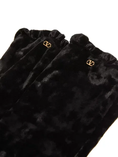 Mănuși Valentino Garavani lungi negru