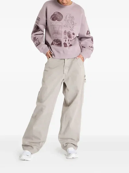 Pantaloni scurți Nike din fleece alb