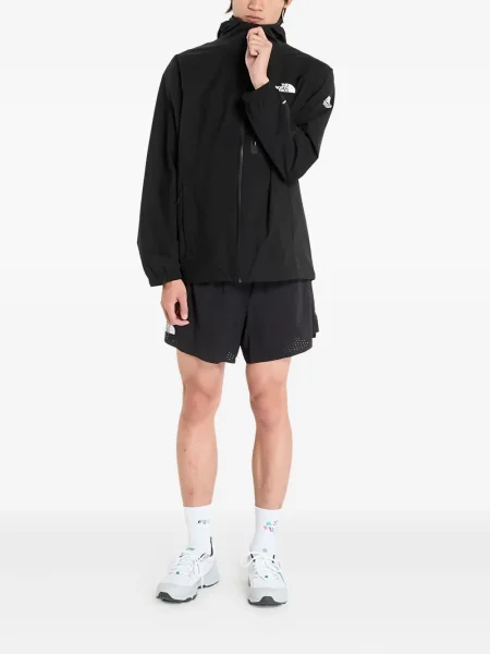 Jachetă cu glugă The North Face cu glugă negru