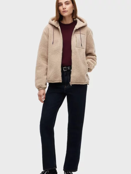 Куртка Tommy Hilfiger тедді бежева