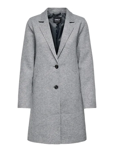 ONLY Palton de primăvară-toamnă ONLSEDONA CARRIE deschis gri