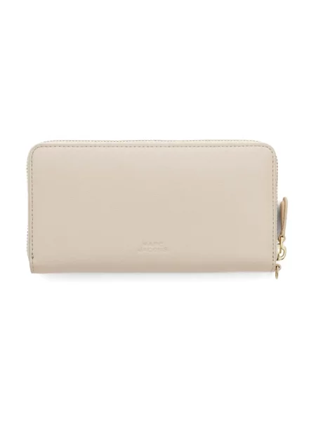 Portfel Marc Jacobs skórzany biały