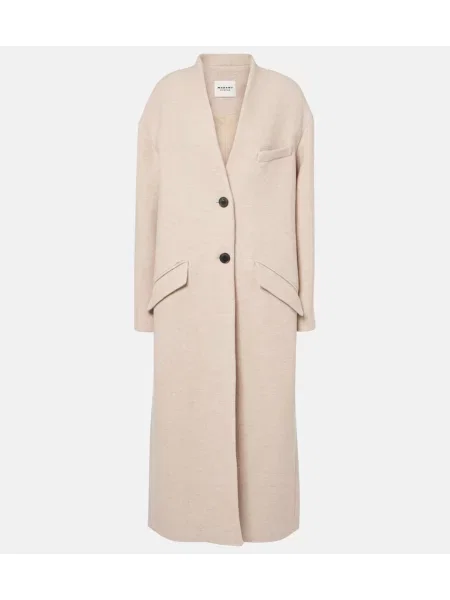 Palton Marant Etoile de lână bej