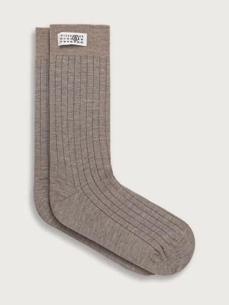 Maison Margiela ponožky béžové