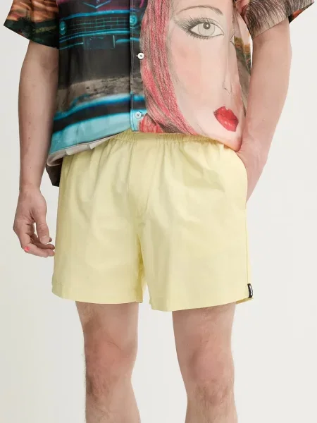 Sunnei pantaloni scurți galben