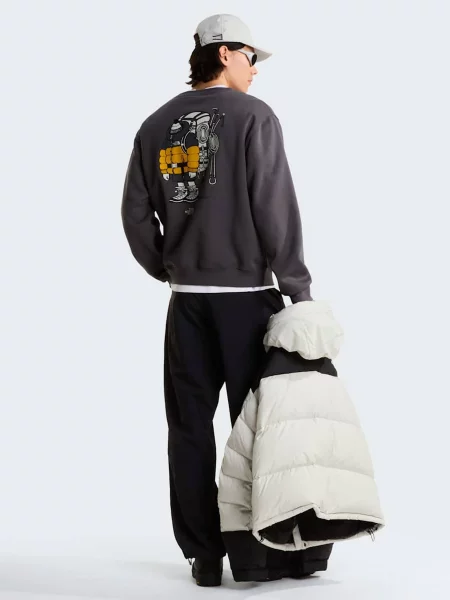 Свитшот The North Face серый