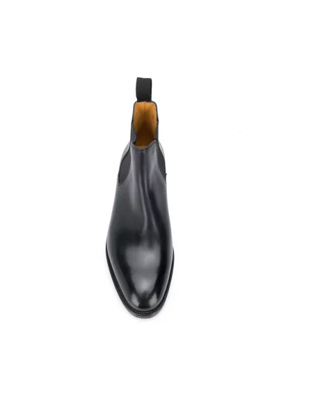Botki John Lobb skórzane czarne