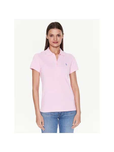 Polo Ralph Lauren Polo majica Slim Fit roza