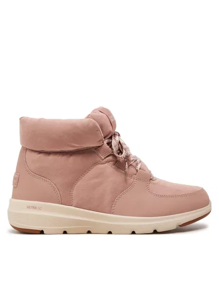 Μποτάκια Skechers Glacial Ultra Trend Up ροζ