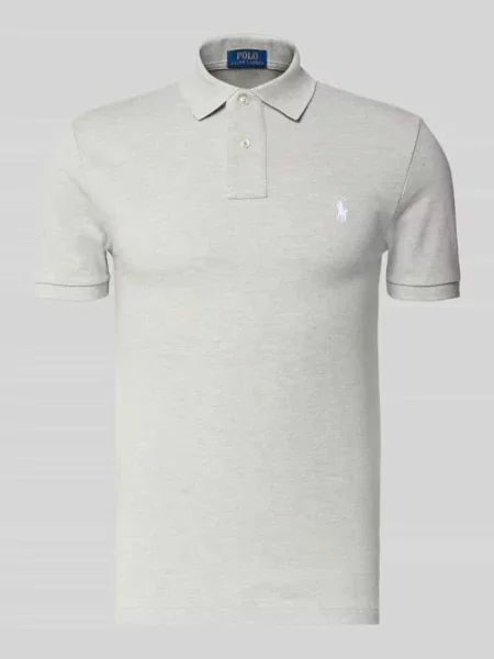 Koszulka polo o kroju slim fit z czystej bawełny Polo Ralph Lauren