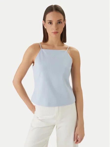Top Calvin Klein Jeans niebieski