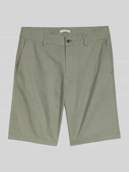 Bermudy o kroju regular fit z mieszanki lnu i bawełny Tom Tailor Denim