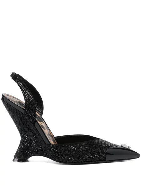 Pantofi cu toc Philipp Plein negru