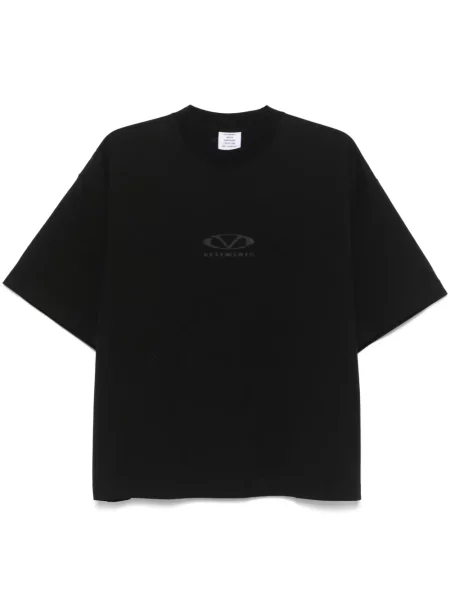 Tricou Vetements cu imagine negru