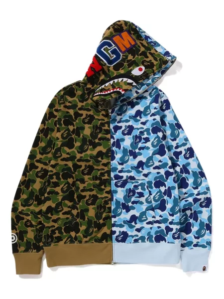 Majica s kapuljačom A Bathing Ape® zelena