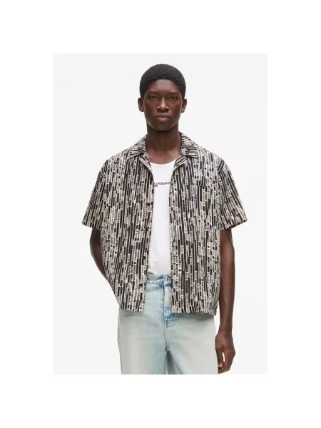 Karl Lagerfeld Jeans Cămașă negru