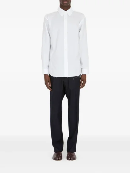 Дълго риза Maison Margiela бяло