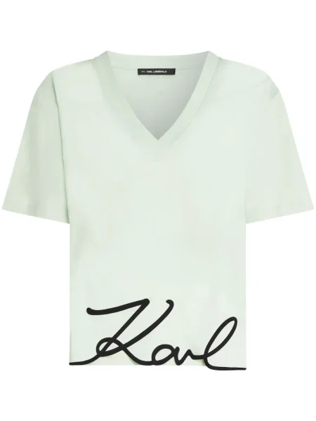Tricou Karl Lagerfeld verde