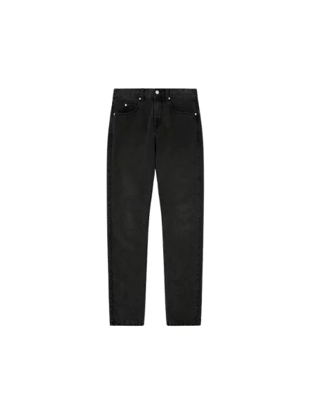 Jeansy straight leg Isabel Marant czarne