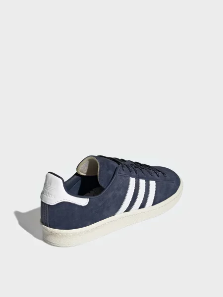 Кожаные кеды Adidas синие