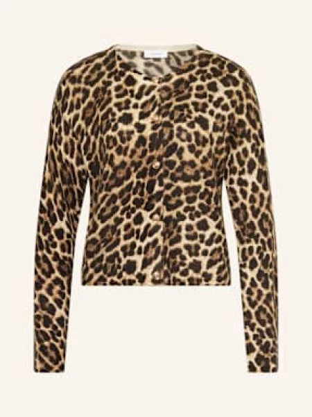 Darling Harbour Kardigan Z Dodatkiem Kaszmiru braun