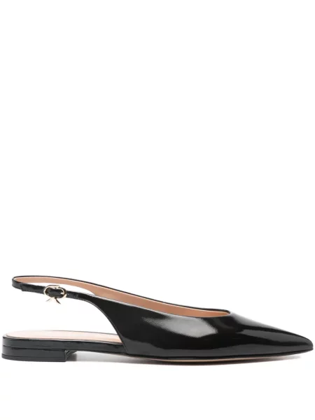 Pantofi cu toc Gianvito Rossi fără toc negru