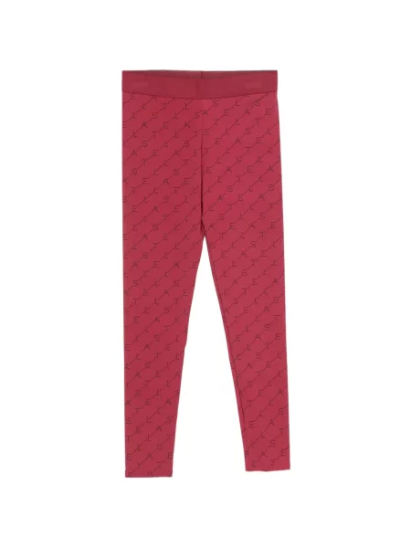 Legginsy dziecięce Stella Mccartney czerwone