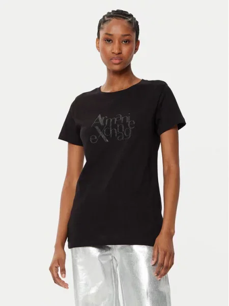 Armani Exchange t-shirt czarny