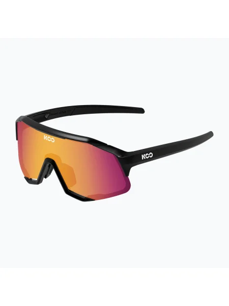 Napszemüveg Koo Demos black/photochromic fuchsia. Méret: OS fekete