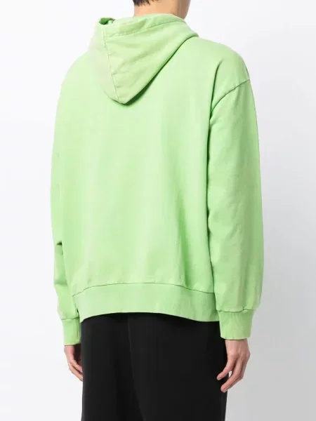 Hanorac cu glugă Five Cm cu broderie verde