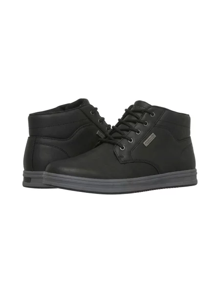 Členkové topánky Skechers čierna
