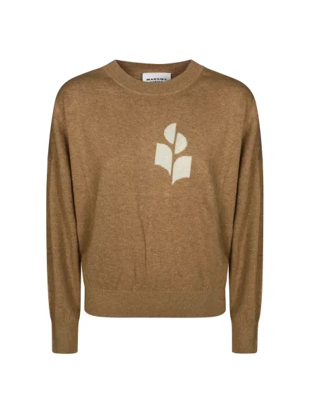 Sweter Marant Etoile brązowy