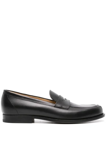 Pantofi loafer Scarosso din piele negru