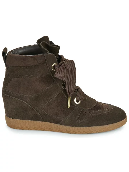 Členkové topánky Steve Madden hnedá