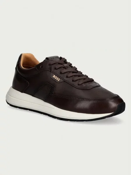 BOSS Vinston sneakers pentru bărbați din piele maro
