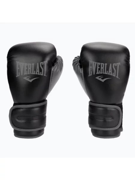 Rękawice bokserskie Everlast Powerlock PU czarne