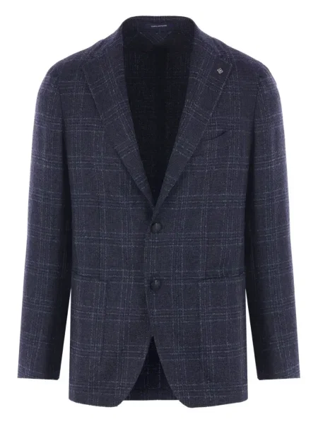 Kostkované sako Tagliatore modré
