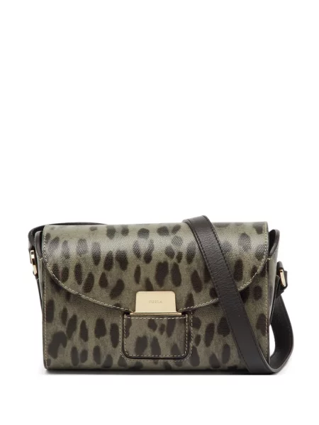 Geantă Furla cu imagine verde