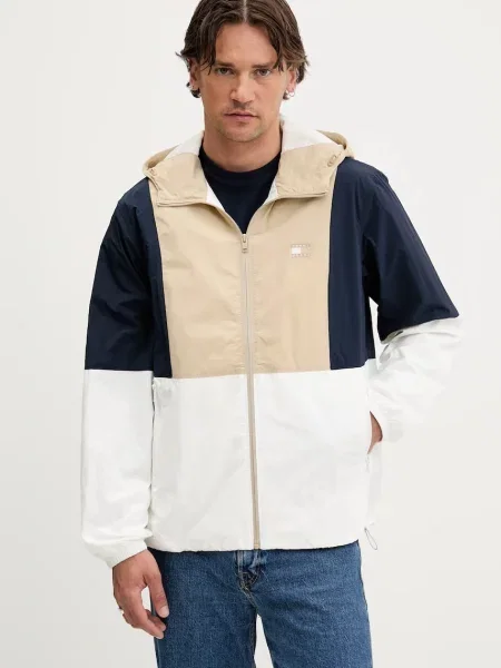 Яке Tommy Jeans преходен модел бежово