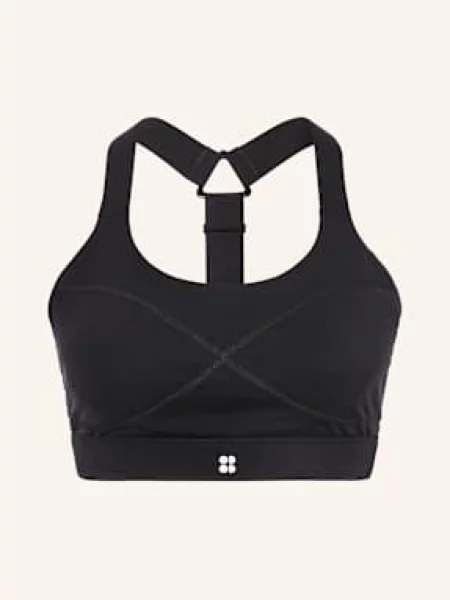 Sweaty Betty Biustonosz Sportowy Power Medium Impact schwarz czarny