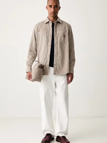 Tommy Jeans tričko s dlhým rukávom pánske