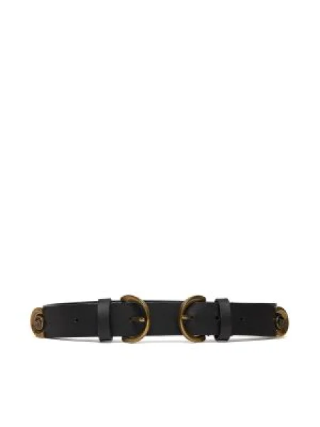 Pinko De piele NADAL H3 BELT VITELLO negru