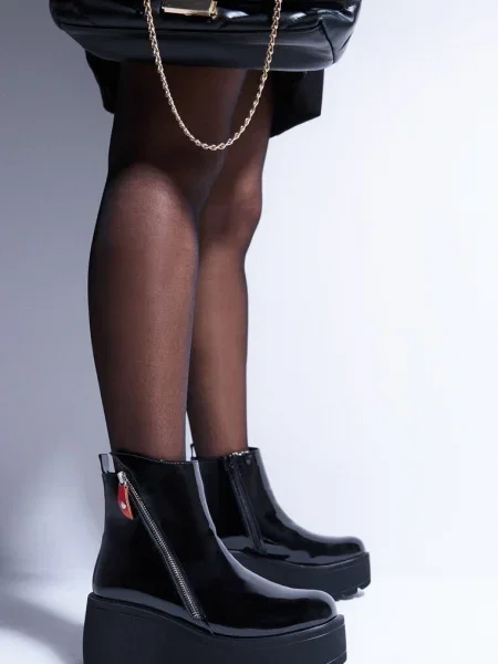 Botine negre