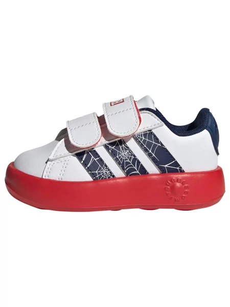 BOTY ADIDAS MARVEL SPIDER-MAN GRAND COURT PRO NEMLUVŇATA bílé