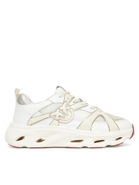 Sneakerși Pinko alb