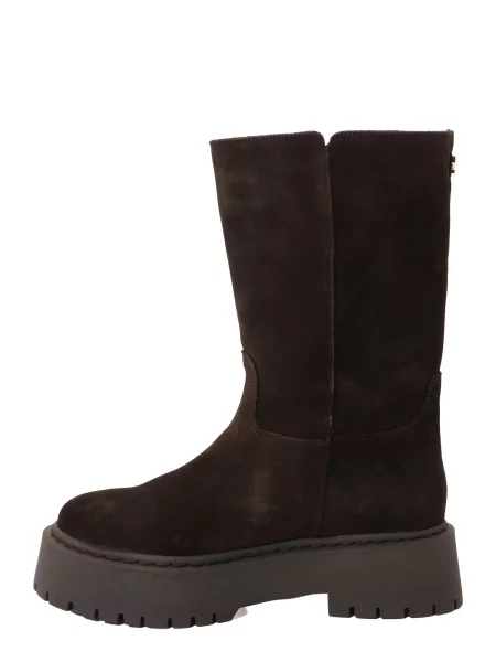 STEVE MADDEN Členkové čižmy Soleil tmavohnedá