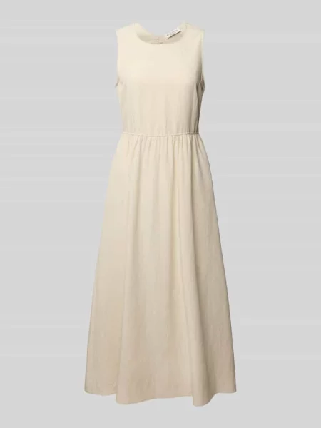 Sukienka o linii A z mieszanki lyocellu i lnu Marc O'polo